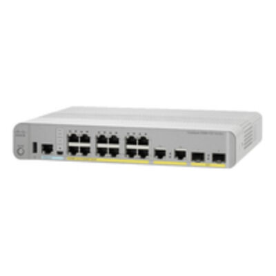 Cisco Catalyst 3560-CX - Managed - L2/L3 - Gigabit Ethernet (10/100/1000) - Power over Ethernet (PoE) - Rack mounting - Wall mountable