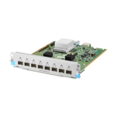 HPE 8-port 1G/10GbE SFP+ MACsec v3 zl2 Module - 10 Gigabit - 1000,10000 Mbit/s - IEEE 802.3 - IEEE 802.3ab - IEEE 802.3ae - IEEE 802.3u - SFP+ - HP 5400R zl2
