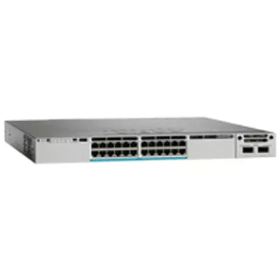 Cisco Catalyst WS-C3850-24U-L - Managed - Gigabit Ethernet (10/100/1000) - Power over Ethernet (PoE) - Rack mounting - 1U