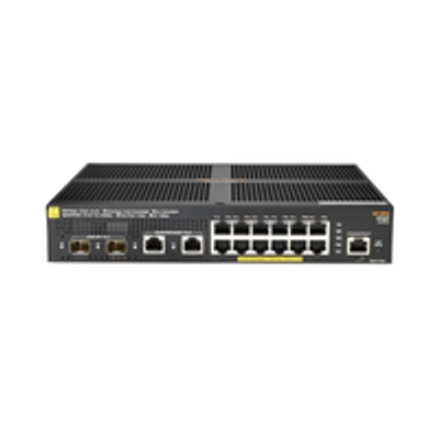HPE 2930F 12G PoE+ 2G/2SFP+ - Managed - L3 - Gigabit Ethernet (10/100/1000) - Power over Ethernet (PoE) - Rack mounting - 1U