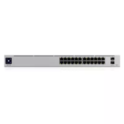 UbiQuiti UniFi Pro 24-Port PoE - Managed - L2/L3 - Gigabit Ethernet (10/100/1000) - Power over Ethernet (PoE) - Rack mounting - 1U