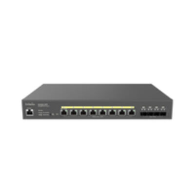 EnGenius ECS2512FP Cloud Managed L2+ Multi-Gig 8-Port 2.5GbE 240W PoE++ Switch 4 x SFP+ (10G) Uplinks - Managed - L2+ - 2.5G Ethernet (100/1000/2500) - Full duplex - Power over Ethernet (PoE) - Rack mounting