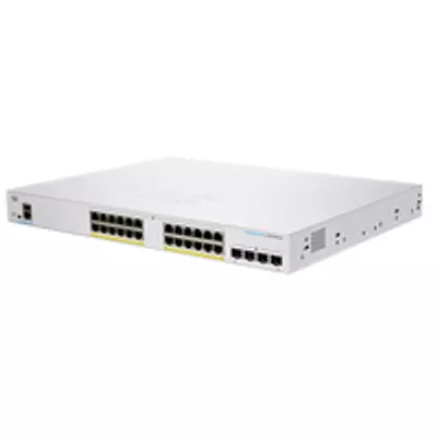 Cisco CBS350-24P-4G-EU - Managed - L2/L3 - Gigabit Ethernet (10/100/1000) - Rack mounting