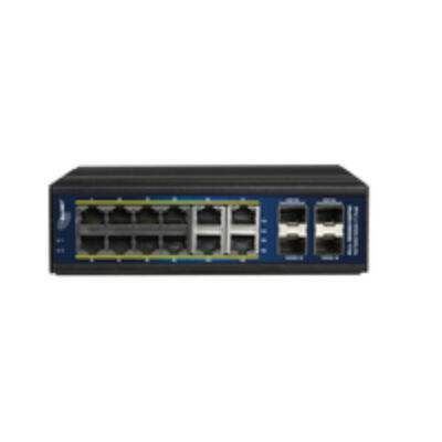 ALLNET ALL-SGI8016PM - Managed - L2+/L3 - Gigabit Ethernet (10/100/1000) - Full duplex - Power over Ethernet (PoE) - Wall mountable
