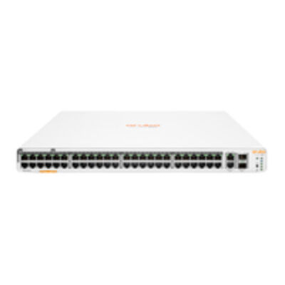 HPE Instant On 1960 48G 40p Class4 8p Class6 PoE 2XGT 2SFP+ 600W (x2) - Managed - L2+ - Gigabit Ethernet (10/100/1000) - Power over Ethernet (PoE) - Rack mounting - 1U