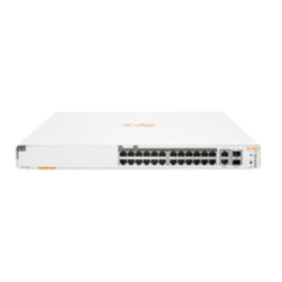 HPE Instant On 1960 24G 20p Class4 4p Class6 PoE 2XGT 2SFP+ 370W (x2) - Managed - L2+ - Gigabit Ethernet (10/100/1000) - Power over Ethernet (PoE) - Rack mounting - 1U