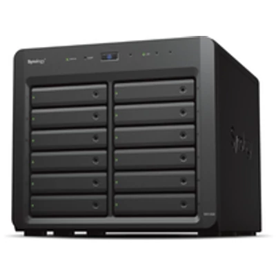 Synology DX1222 - HDD/SSD enclosure - 2.5/3.5" - Serial ATA - Serial ATA II - Serial ATA III - Hot-swap - Black