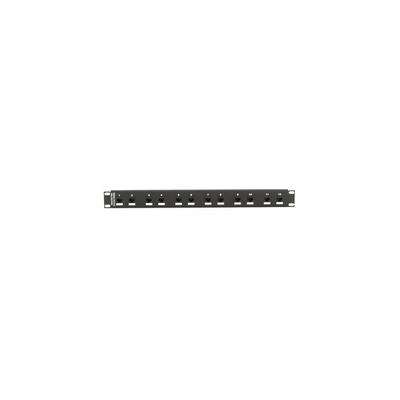 Black Box JSM112A - Gigabit Ethernet - RJ-45 - Black - Rack mounting - 1U - 483 x 36 x 44 mm