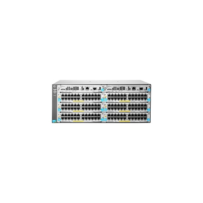 HPE 5406R zl2 - 444.5 mm - 450.9 mm - 175.3 mm - 11.1 kg - 6 open module slots; Supports a maximum of 48 10GbE ports or 144 autosensing 10/100/1000 ports or...