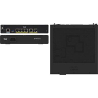 Cisco C921-4P - Managed - Router - 1 Gbps - Amount of ports: - USB 2,0 Rack module C921-4P