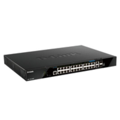 D-Link DGS-1520-28MP - Managed - L3 - 10G Ethernet (100/1000/10000) - Power over Ethernet (PoE) - 1U DGS-1520-28MP