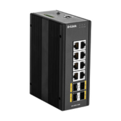 D-Link DIS-300G-12SW - Managed - L2 - Gigabit Ethernet (10/100/1000) - Full duplex - Wall mountable DIS-300G-12SW