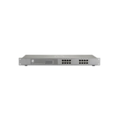 LevelOne 16-Port Fast Ethernet PoE Switch - 802,3at/af PoE - 380W - Fast Ethernet (10/100) - Full duplex - Power over Ethernet (PoE) FEP-1612W380