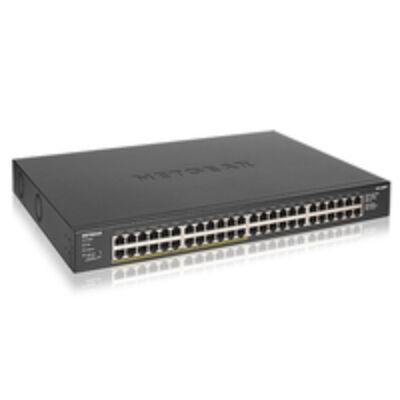 Netgear GS348PP - Unmanaged - Gigabit Ethernet (10/100/1000) - Full duplex - Power over Ethernet (PoE) - Rack mounting GS348PP-100EUS