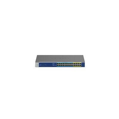Netgear GS524UP - Unmanaged - Gigabit Ethernet (10/100/1000) - Full duplex - Power over Ethernet (PoE) - Rack mounting GS524UP-100EUS
