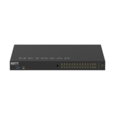 Netgear AV Line M4250-26G4XF-PoE+ - Switch - L3 - Managed - 24 x 10/100/1000 PoE++ 2 - Switch - 1 Gbps GSM4230PX-100EUS