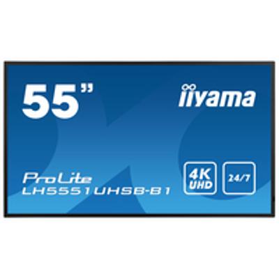Iiyama DS LH5551UHSB 138,68cm 24/7 55''/3840x2160/2xHDMI/2xDP LH5551UHSB-B1