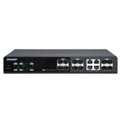 QNAP QSW-M1204-4C - Managed - 10G Ethernet (100/1000/10000) - Full duplex - Rack mounting QSW-M1204-4C