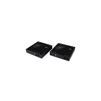 StarTech,com HDMI and USB over IP Distribution Kit - 1080p - 1920 x 1200 pixels - AV transmitter & receiver - 100 m - Black ST12MHDLANU