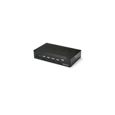 StarTech,com 4-Port HDMI KVM Switch - USB 3,0 - 1080p - 1920 x 1080 pixels - Rack mounting - Black SV431HDU3A2