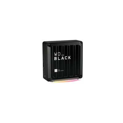 WD D50 - SSD enclosure - 10 Gbit/s - USB connectivity - Black WDBA3U0020BBK-EESN