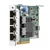 HPE Ethernet 1Gb 4-port 366FLR - Internal - Wired - PCI Express - Ethernet - 1000 Mbit/s 665240-B21
