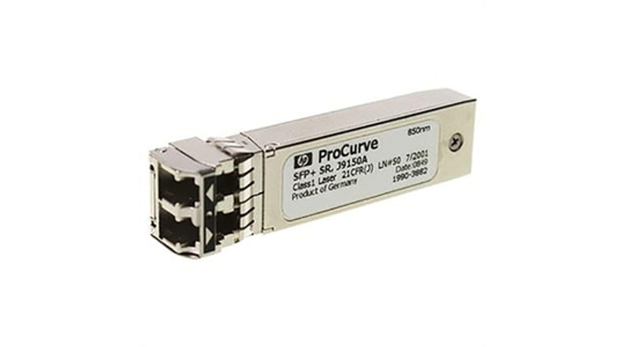 Image of Hewlett Packard Enterprise Aruba 10G SFP + LC SR, száloptika, 10000 Mbit / s, SFP +, LC, SR, 300 m