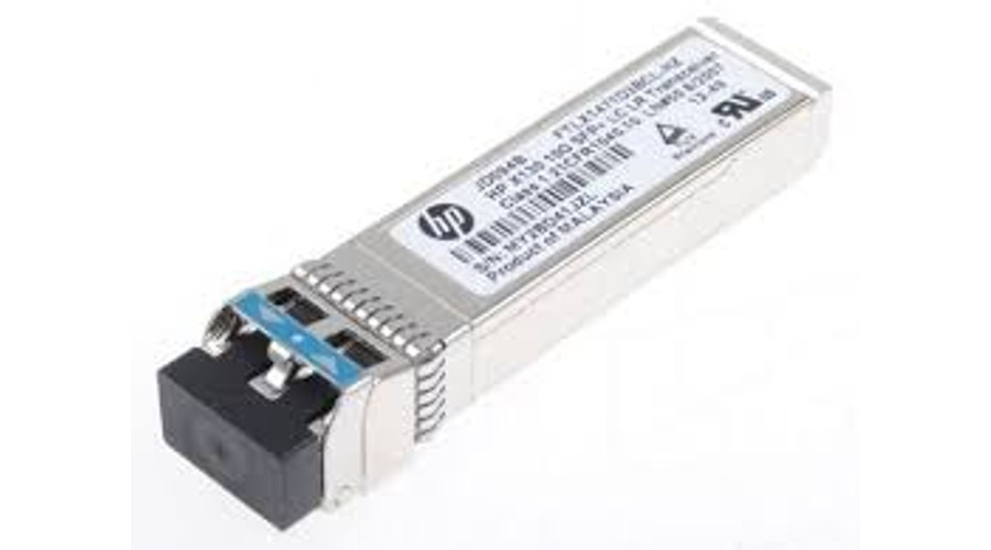 Image of JD094B-C. Interfész típusa: SFP +, átviteli sebesség (Mbps): 10000 Mbit / s, száloptikai csatlakozó: LC HP X130 SFP + LC LR adó-vevő