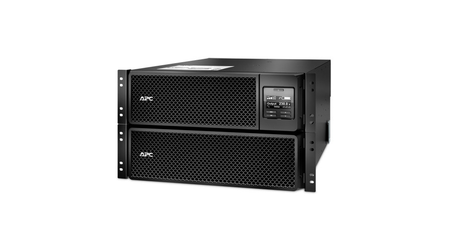 Image of APC Smart-UPS On-Line kettős átalakítás (online) 8000VA Smart-UPS SRT 8000VA RM 230V állvány / torony fekete SRT8KRMXLI