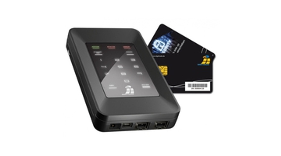Image of DIGITTRADE HS256 S 500GB SSD Smartcard-+ PIN-Authentifizierung - Solid State Disk - Serial ATA DG-HS256S-512SSD