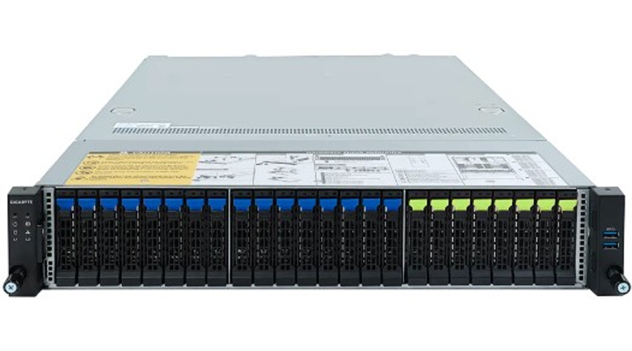 Image of Gigabyte R283-Z92 rev. AAE2 Rack Server 2U Sockel SP5 R283-Z92-AAE2 - Server - AMD EPYC