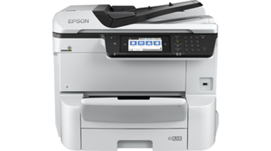 Image of Epson WorkForce Pro WF-C8610DWF - Thermal inkjet - Colour printing - 4800 x 1200 DPI - A3 - Direct printing - White