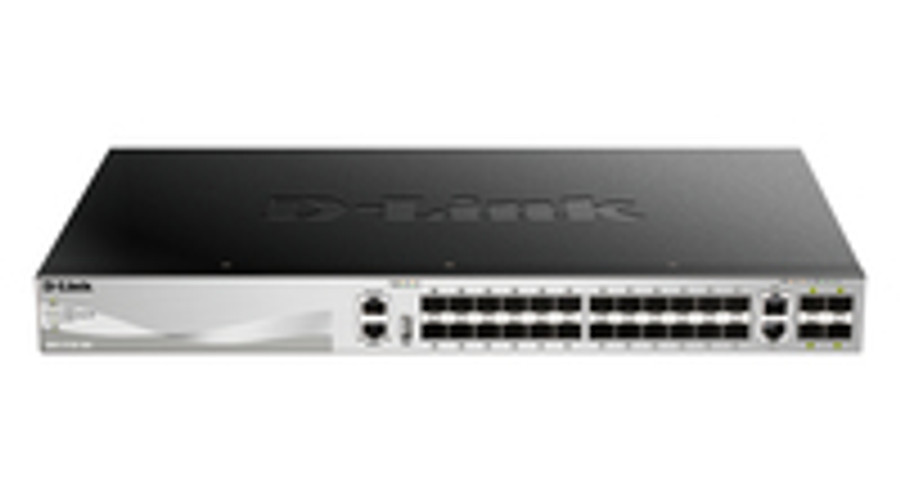 Image of D-Link DGS-3130-30S/E - Managed - L3 - 10G Ethernet (100/1000/10000)