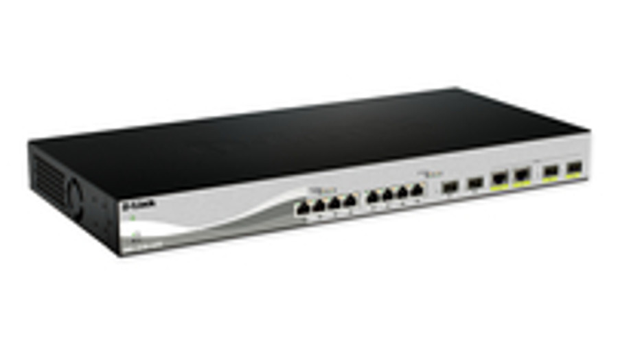 Image of D-Link DXS-1210-12SC/E - Managed - L2 - 10G Ethernet (100/1000/10000) - Rack mounting - 1U