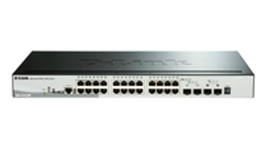 Image of D-Link DGS 1510-28P - Switch - L3 - Smart - 24 x 10/100/1000 PoE++ 2 Gigabit SFP+ 2 - Switch - Fiber Optic