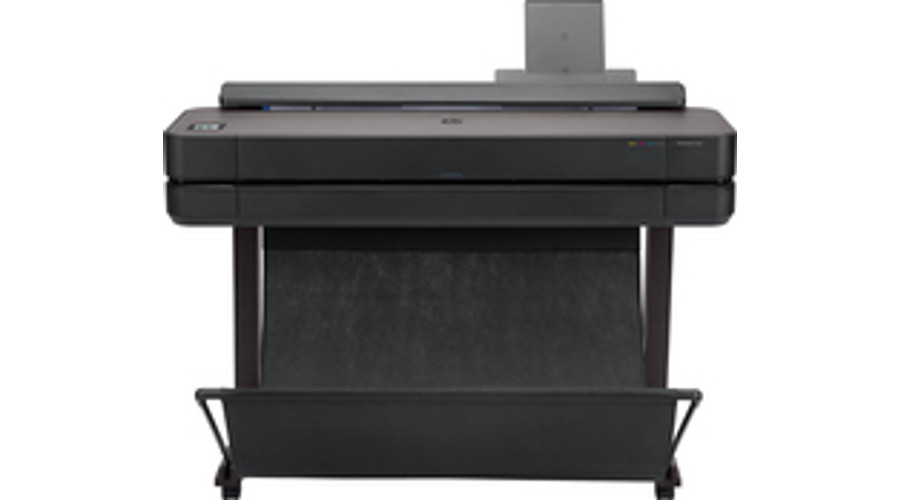 Image of HP Designjet T650 36-in Printer - Thermal inkjet - 2400 x 1200 DPI - CALS G4 - HP-GL/2 - HP-RTL - JPEG - URF - Black - Cyan - Magenta - Yellow - 914 x 1897 mm - Bond paper - Coated paper - Glossy paper - Photo paper - Plain paper - Satin paper