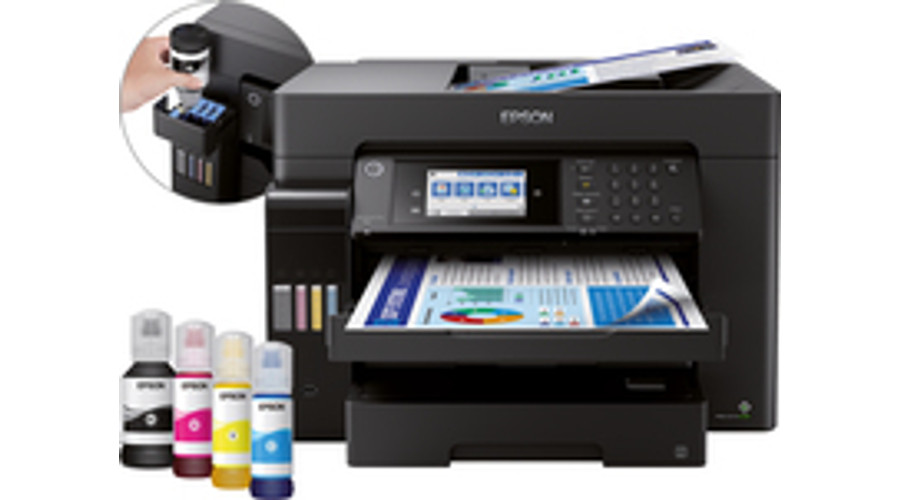 Image of Epson EcoTank ET-16650 - Inkjet - Colour printing - 4800 x 1200 DPI - A3 - Direct printing - Black