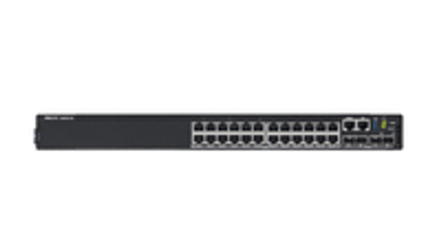 Image of Dell N2224X-ON - Managed - L3 - Gigabit Ethernet (10/100/1000) - Full duplex - Rack mounting - 1U