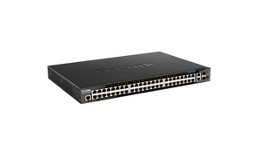 Image of D-Link DGS-1520-52MP - Managed - L3 - Gigabit Ethernet (10/100/1000) - Power over Ethernet (PoE) - Rack mounting - 1U