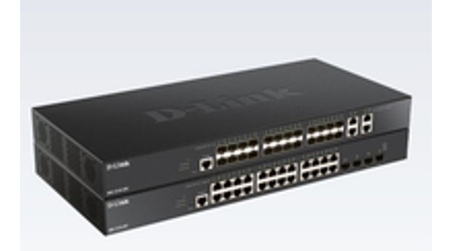 Image of D-Link DXS-1210-28T - Managed - L2/L3 - 10G Ethernet (100/1000/10000) - Rack mounting - 1U