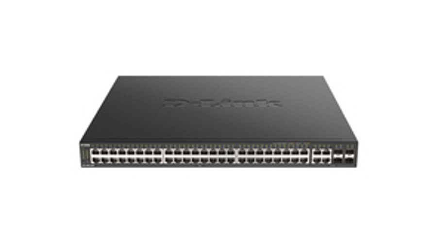 Image of D-Link DGS-2000-52MP - Managed - L2/L3 - Gigabit Ethernet (10/100/1000) - Power over Ethernet (PoE) - Rack mounting - 1U