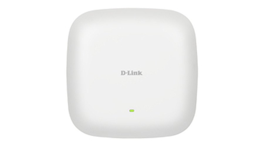 Image of D-Link AX3600 Wi-Fi 6 Dual-Band PoE Access Point - 3600 Mbit/s - 1147 Mbit/s - 2402 Mbit/s - 10,100,1000,2500 Mbit/s - 2.4 - 2.483 - 5.15 - 5.35 - 5.47 - 5.85 GHz - IEEE 802.11a - IEEE 802.11ac - IEEE 802.11ax - IEEE 802.11b - IEEE 802.11e - IEEE 802.11g