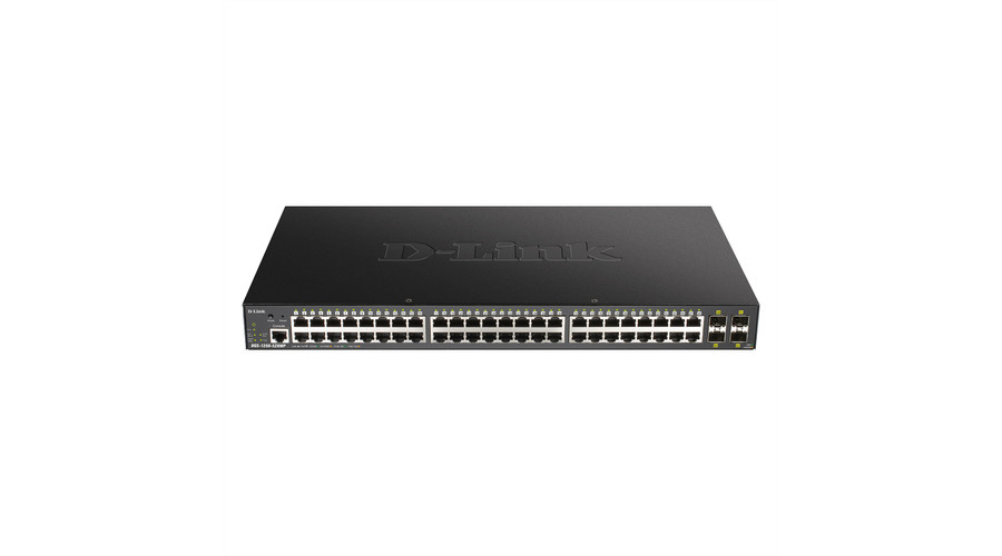 Image of D-Link Switch DGS-1250-52XMP E DGS125052XMP - Switch - Fiber Optic