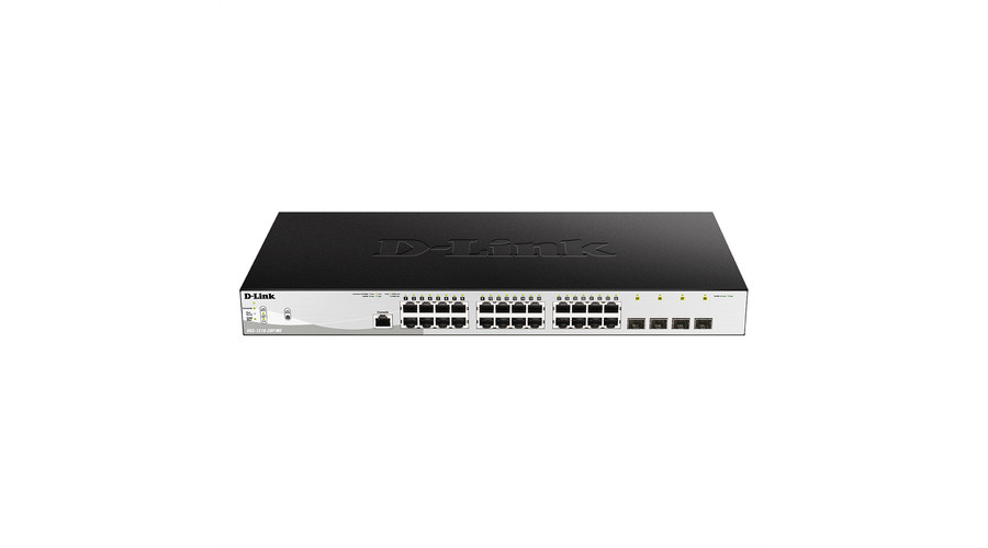 Image of D-Link DGS 1210-28P/ME - Switch - managed - 24 x 10/100/1000 PoE DGS-1210-28P/ME/E - Switch - Fiber Optic