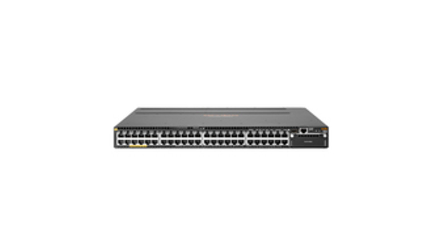 Image of HPE 3810M 48G PoE+ 1-slot - Managed - L3 - Gigabit Ethernet (10/100/1000) - Power over Ethernet (PoE) - Rack mounting - 1U