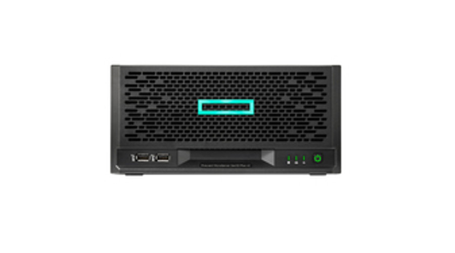 Image of HPE ProLiant MicroServer Gen10+ v2 - 2.8 GHz - E-2314 - 16 GB - DDR4-SDRAM - 1000 GB - Ultra Micro Tower