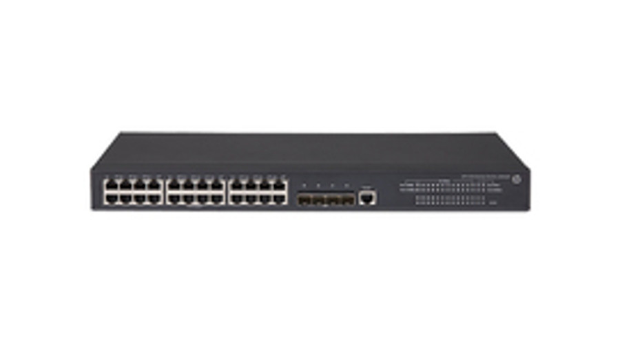 Image of HPE FlexNetwork 5130 24G 4SFP+ EI - Managed - L3 - Gigabit Ethernet (10/100/1000) - Full duplex - Rack mounting - 1U
