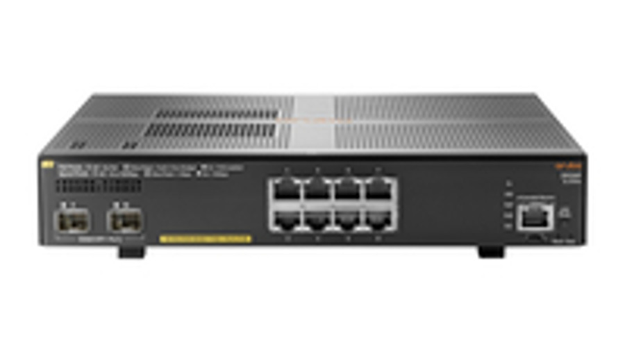 Image of HPE 2930F 8G PoE+ 2SFP+ Switch - Switch - Fiber Optic