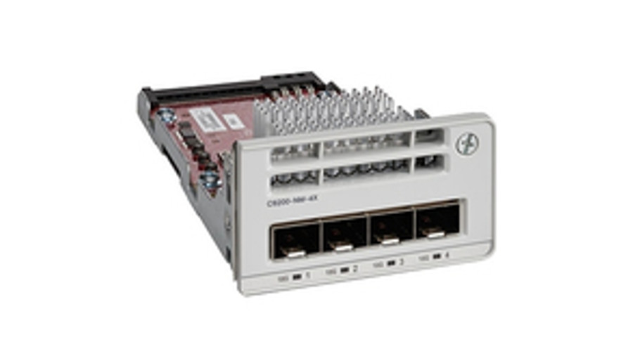 Image of Cisco C9200-NM-4X= - 10 Gigabit Ethernet - Gigabit Ethernet - 1000,10000 Mbit/s