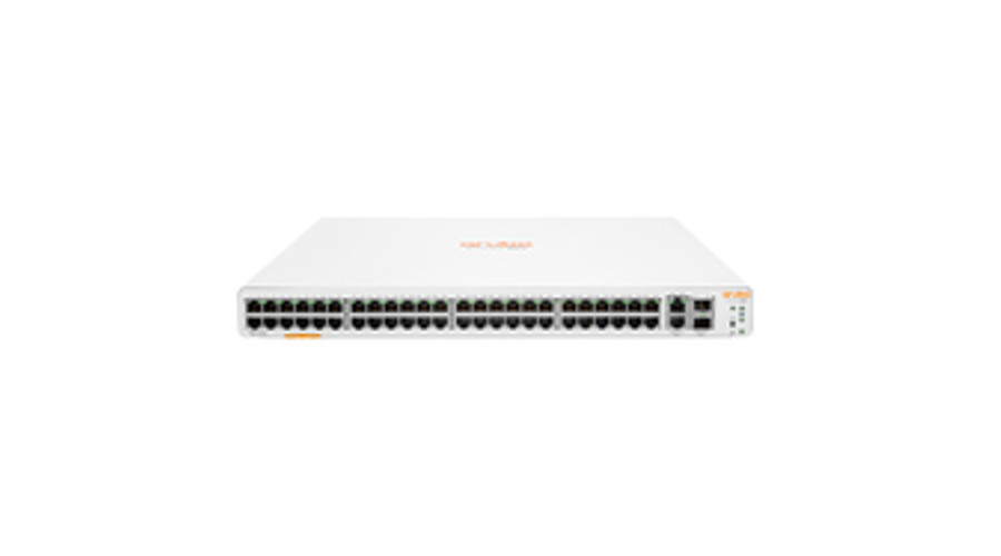 Image of HPE a Hewlett Packard Enterprise company Aruba Instant On 1960 48G 2XGT 2SFP+ - Managed - L2+ - Gigabit Ethernet (10/100/1000) - Full duplex - Rack mounting - 1U